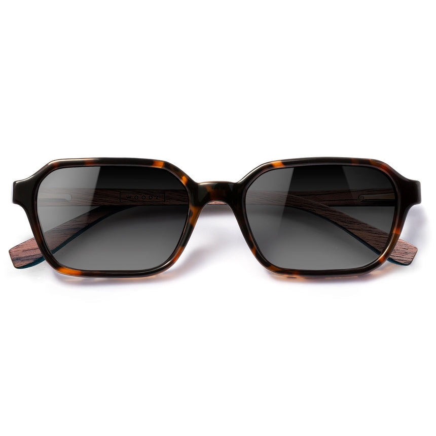 Óculos de Sol de Acetato com Madeira | Woodz Lee Tortoise