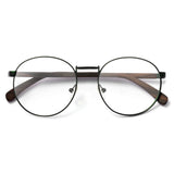 Armação de Metal com Madeira | Woodz Redondo Grande Verde