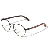 Armação de Metal com Madeira | Woodz Redondo Grande Verde