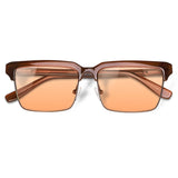 Óculos de Sol todo de Acetato | Woodz Miura Camel