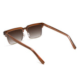 Óculos de Sol todo de Acetato | Woodz Miura Camel
