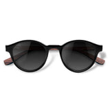 Óculos de Sol de Acetato com Madeira | Woodz Nino Black