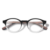 Armação de Acetato com Madeira | Woodz Nino Black Degrade