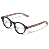 Armação de Acetato com Madeira | Woodz Nino Black Fosco