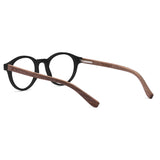 Armação de Acetato com Madeira | Woodz Nino Black Fosco