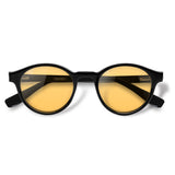 Nino Black com lente colorida amarela