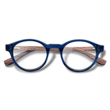 Armação de Acetato com Madeira | Woodz Nino Blue