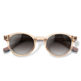 Óculos de Sol de Acetato com Madeira | Woodz Nino Champanhe