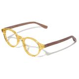 Armação de Acetato com Madeira | Woodz Nino Gold