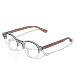 Armação de Acetato com Madeira | Woodz Nino Grafite Degrade