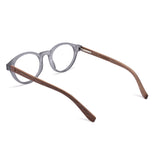 Armação de Acetato com Madeira | Woodz Nino Grafite Fosco