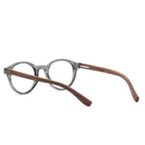 Armação de Acetato com Madeira | Woodz Nino Grafite