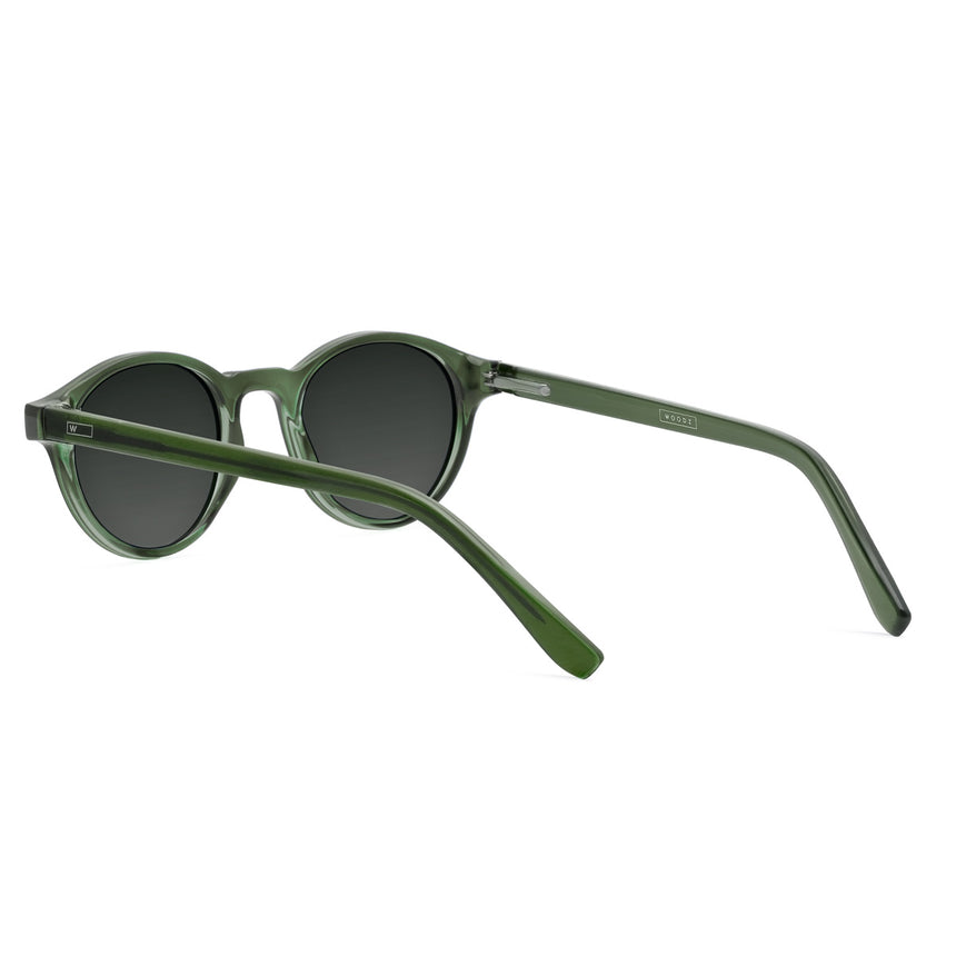 Óculos de Sol todo de Acetato | Woodz Nino Green
