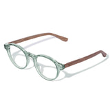 Armação de Acetato com Madeira | Woodz Nino Menta