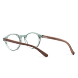Armação de Acetato com Madeira | Woodz Nino Menta