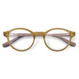 Armação de Acetato com Madeira | Woodz Nino Amarelo Ocre