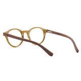 Armação de Acetato com Madeira | Woodz Nino Amarelo Ocre