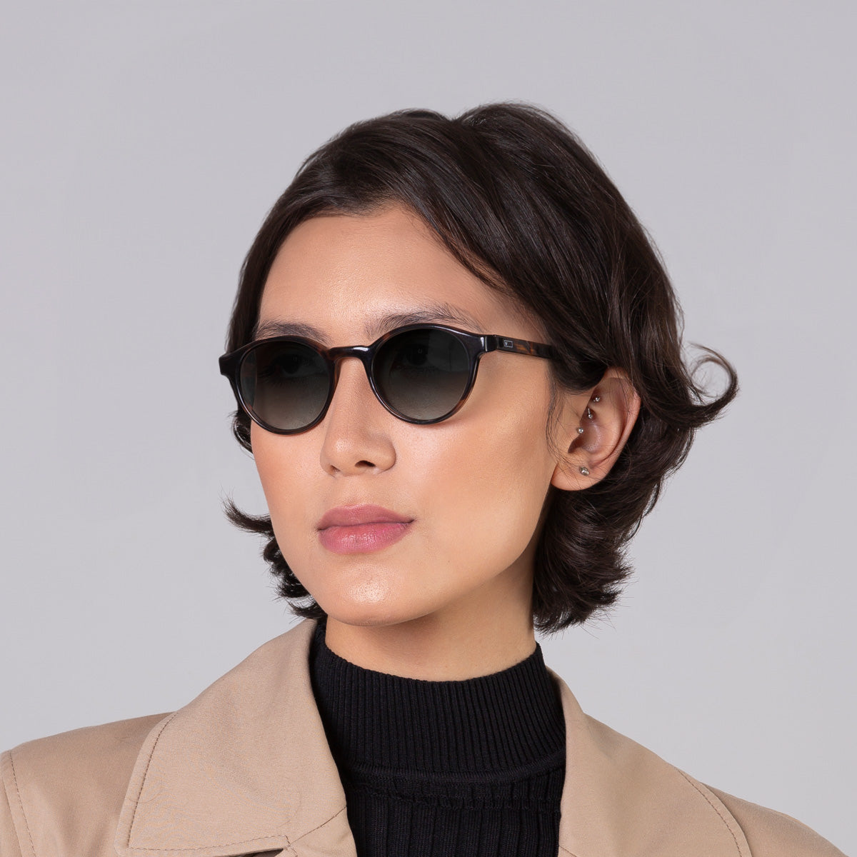 Óculos de Sol todo de Acetato | Woodz Nino Cristal