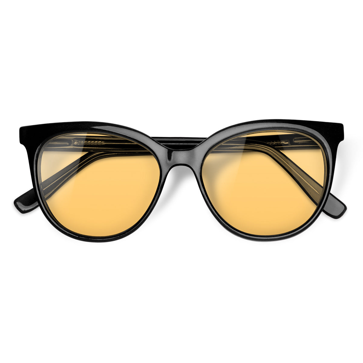 Óculos de Sol todo de Acetato | Woodz Ava Black