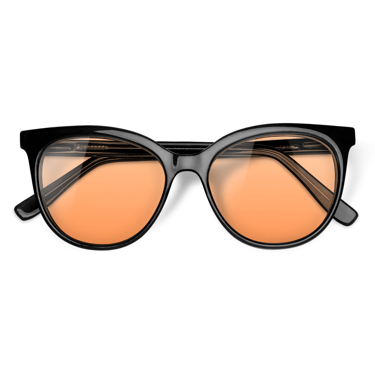 Óculos de Sol todo de Acetato | Woodz Ava Black