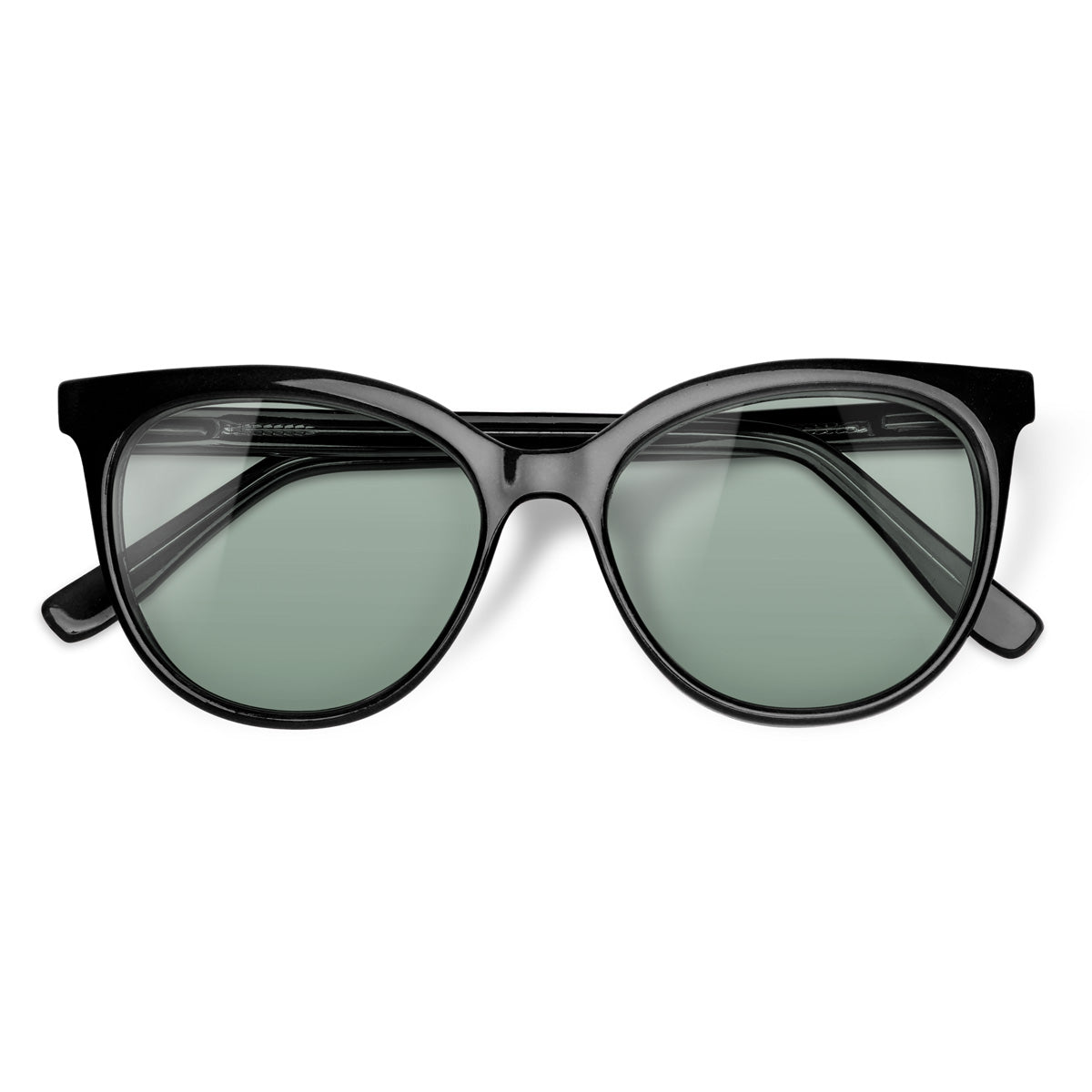 Óculos de Sol todo de Acetato | Woodz Ava Black