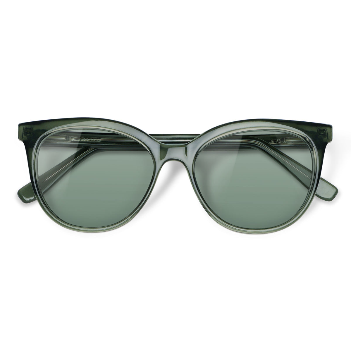 Óculos de Sol todo de Acetato | Woodz Ava Green