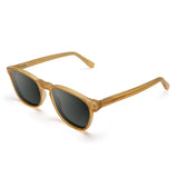 Óculos de Sol todo de Acetato | Woodz Olli Amarelo Ocre