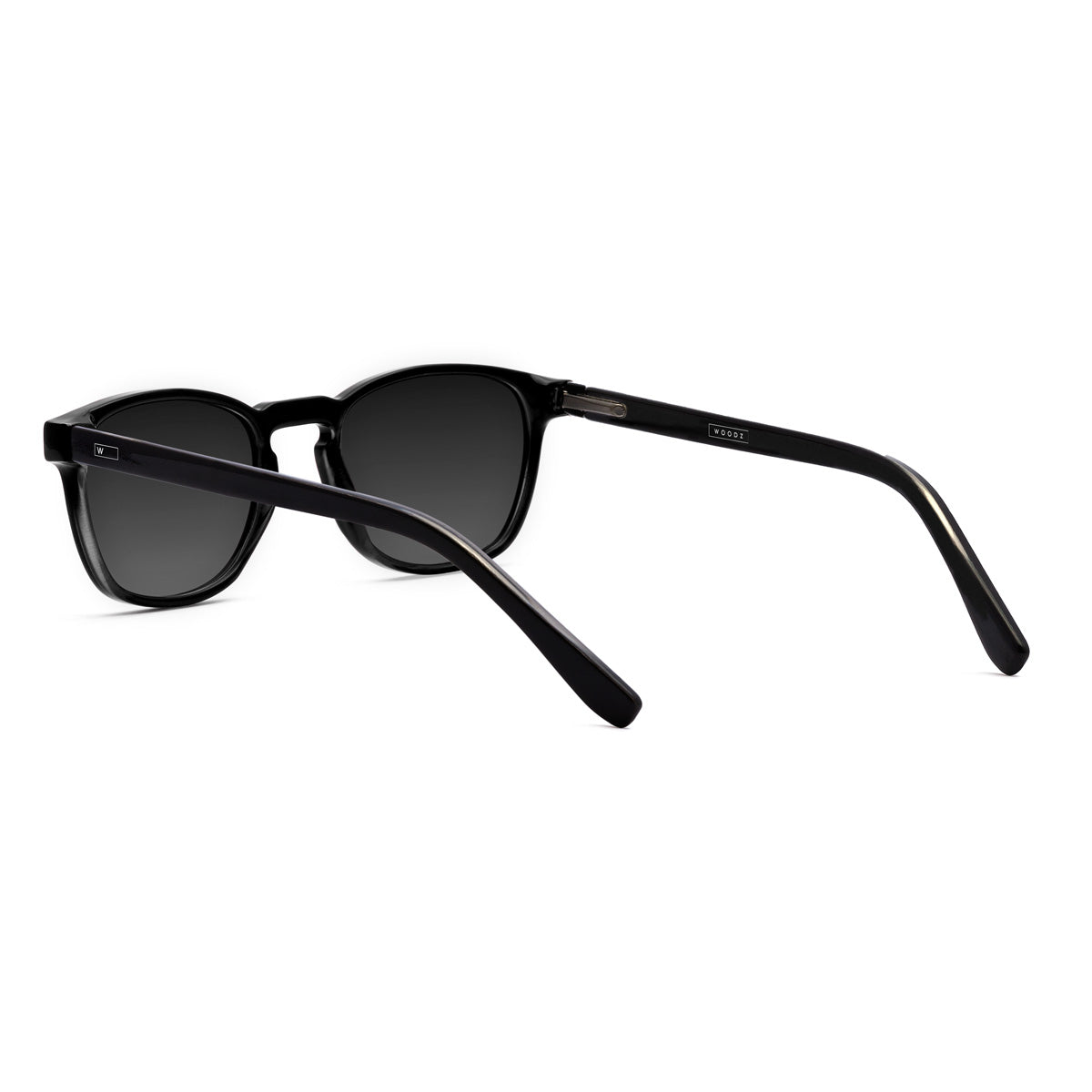 In the Woods...ブラックメタル　blackl Óculos de Sol todo de Acetato | Woodz Taylor Black