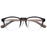 Armação de Acetato com Madeira | Woodz Olli Black Degrade