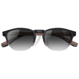 Óculos de Sol de Acetato com Madeira | Woodz Olli Black Degrade