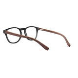 Armação de Acetato com Madeira | Woodz Olli Black Fosco