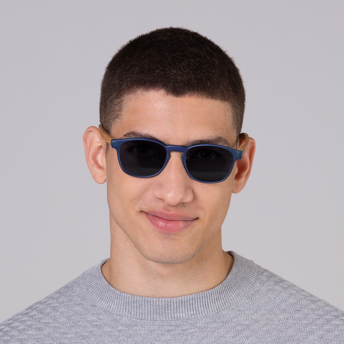 Óculos de Sol de Acetato com Madeira | Olli Black Label (Woodz x Johnn