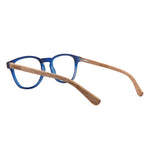 Armação de Acetato com Madeira | Olli Blue Label (Woodz x Johnnie Walker)