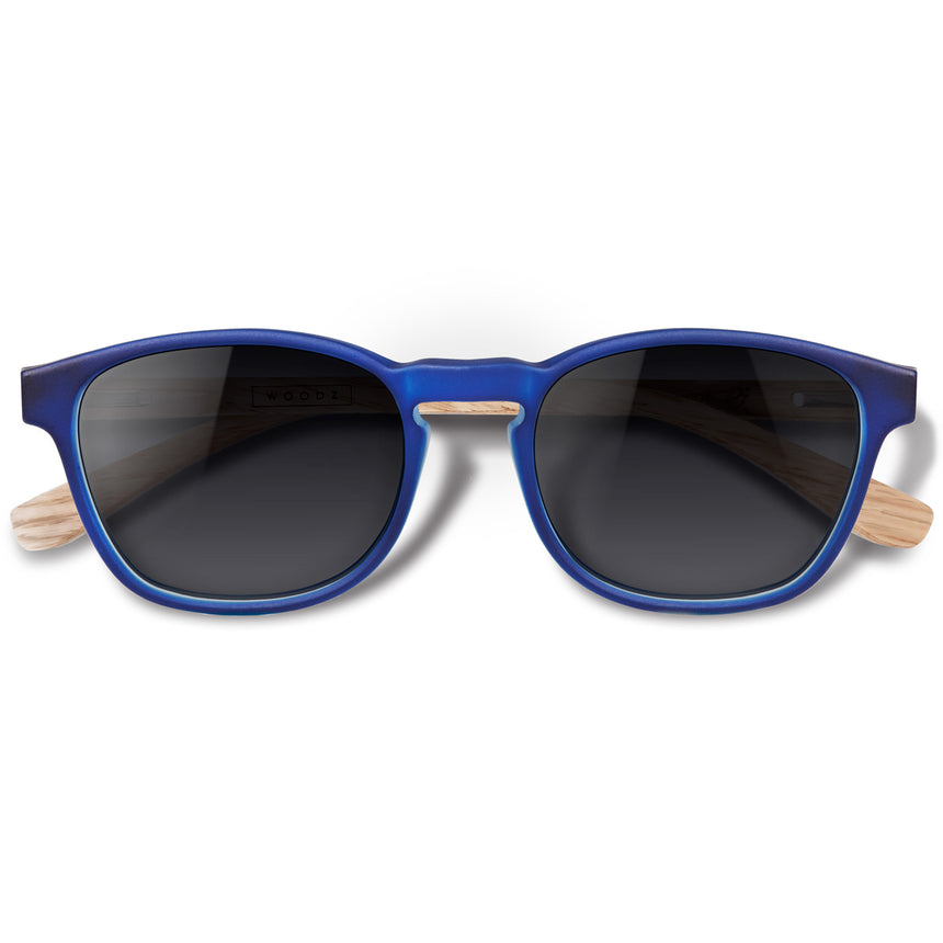 Óculos de Sol de Acetato com Madeira | Olli Blue Label (Woodz x Johnnie Walker)