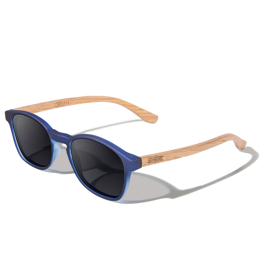 Óculos de Sol de Acetato com Madeira | Olli Blue Label (Woodz x Johnnie Walker)