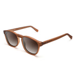 Óculos de Sol todo de Acetato | Woodz Olli Camel Fosco
