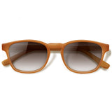 Óculos de Sol todo de Acetato | Woodz Olli Camel Fosco