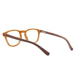 Armação de Acetato com Madeira | Woodz Olli Camel Fosco