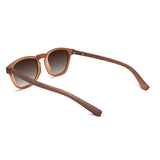 Óculos de Sol de Acetato com Madeira | Woodz Olli Camel Fosco