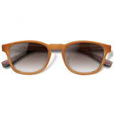 Óculos de Sol de Acetato com Madeira | Woodz Olli Camel Fosco