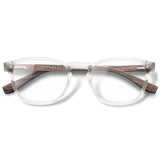 Armação de Acetato com Madeira | Woodz Olli Cristal