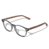 Armação de Acetato com Madeira | Woodz Olli Grafite