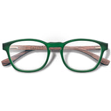 Armação de Acetato com Madeira | Woodz Olli Green Fosco