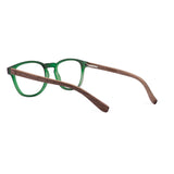 Armação de Acetato com Madeira | Woodz Olli Green Fosco
