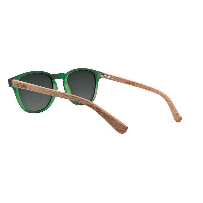 Óculos de Sol de Acetato com Madeira | Olli Green Label (Woodz x Johnnie Walker)