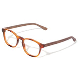 Armação de Acetato com Madeira | Woodz Olli Havana