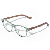 Armação de Acetato com Madeira | Woodz Olli Menta