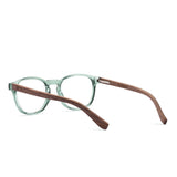 Armação de Acetato com Madeira | Woodz Olli Menta