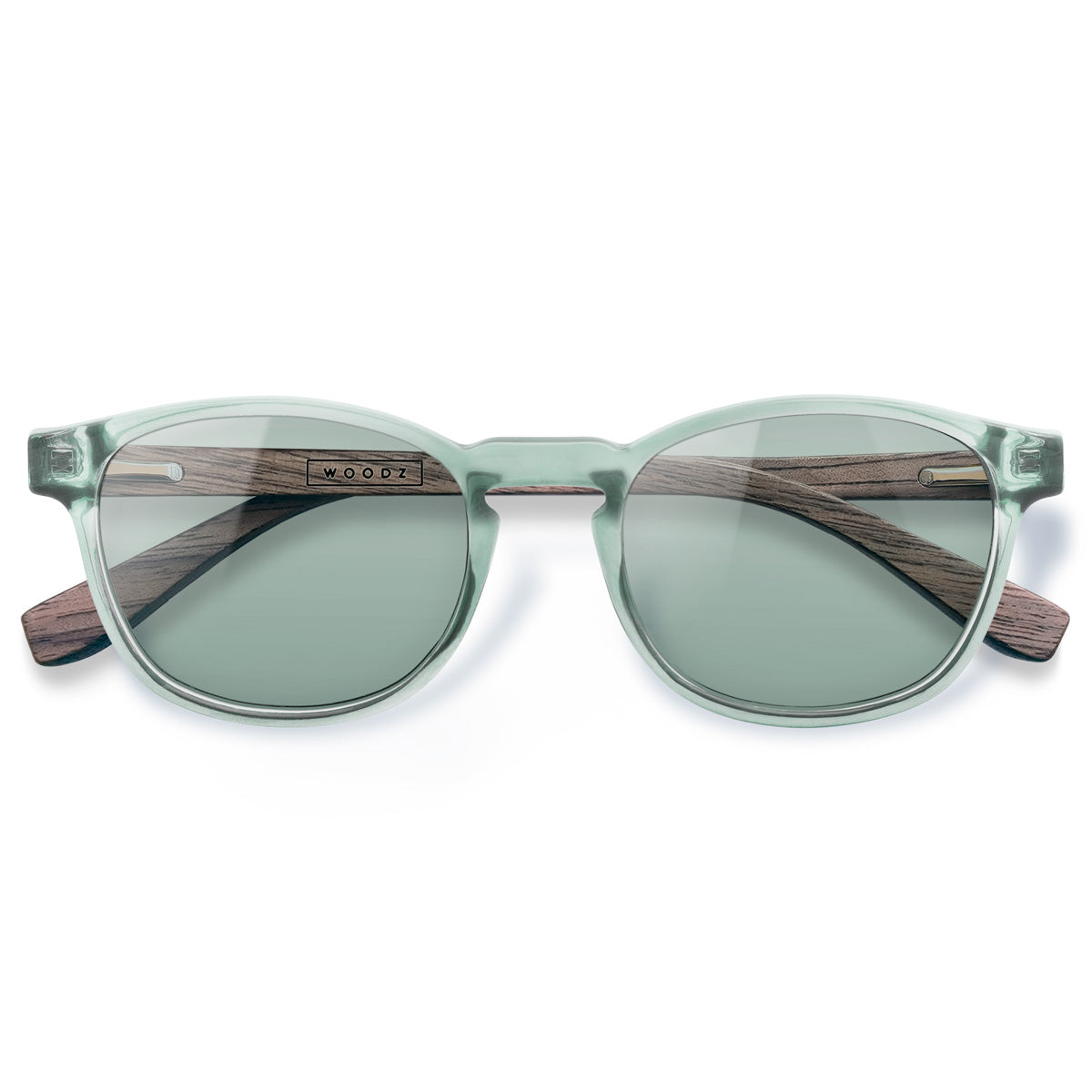 Óculos de Sol de Acetato com Madeira | Woodz Olli Menta
