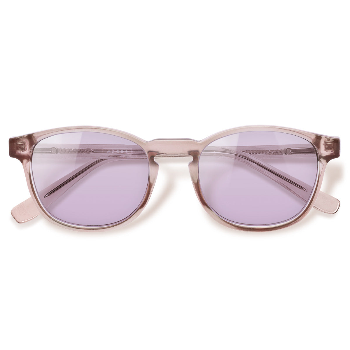 Olli Rose com lente colorida Lilás